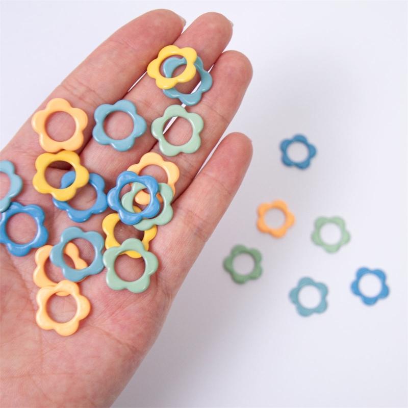 Practical Sturdy Iron Knitting Stitching Clip Assorted Colorful Crafting Tool For Beginner and Experts