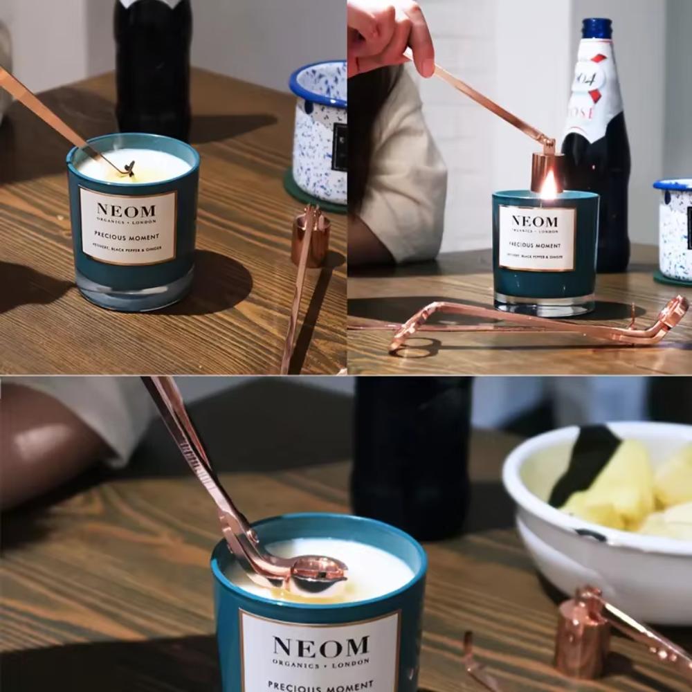 Cutter Round Head Scissors Trim Wick Stainless Steel Candles Core Shears Safety