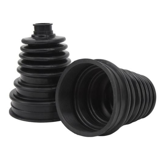 2 шт. Комплект пыльников ШРУСа с 4 хомутами из нержавеющей стали, 6 кабельными стяжками, силиконовый водонепроницаемый пылезащитный комплект для ремонта пыльников полуоси для универсального автомобиля