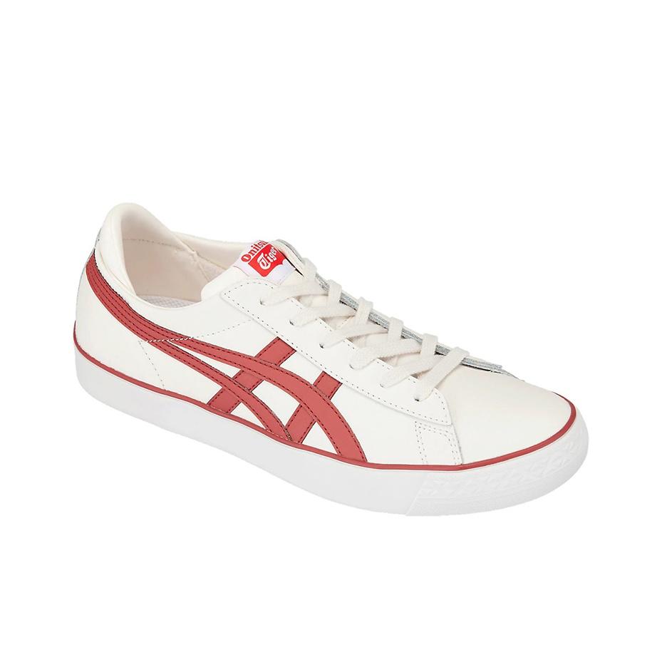 Asics Fabre BL-S 2.0 Бежевые Унисекс Кроссовки Выжженно-Красные 1183A400-100