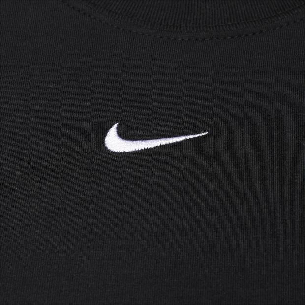 Nike Женская спортивная футболка, черно-белая, FV5509-010