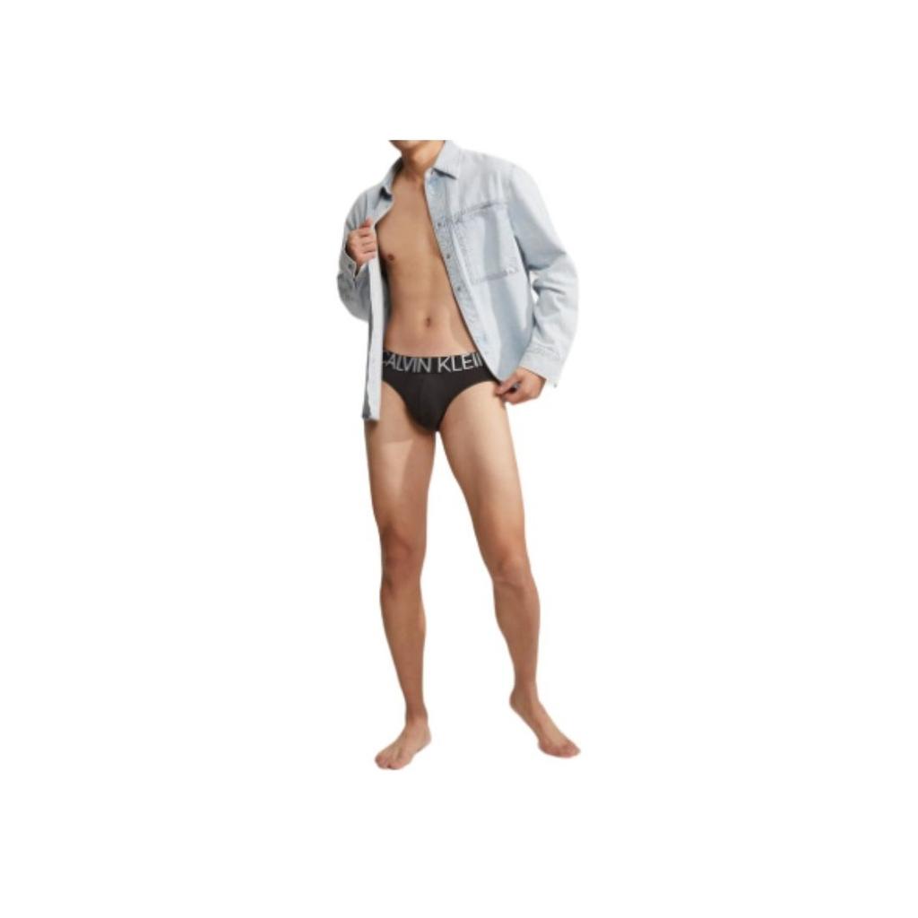 Calvin Klein Large Logo Waistband Skin-Friendly Stretch Briefs Men Underwear NB1701O-001