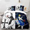 Новый японский аниме Hunter X Hunter Бискейт Крюгер Набор Beding Напечатанный Комплект Постельного Белья С Наволочкой Постель Мягкое Пододеяльник Мягкое Односпальное Двуспальное