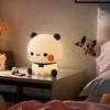 Yousheng Cartoon Panda Night Light LED Lamp Touch Control Dimmable Soft Lighting Flicker Free Novelty Animal Touch Night Lamp