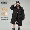 Xuezhongfei Women's Mid-Length Thick Duck Down Jacket X401414016F