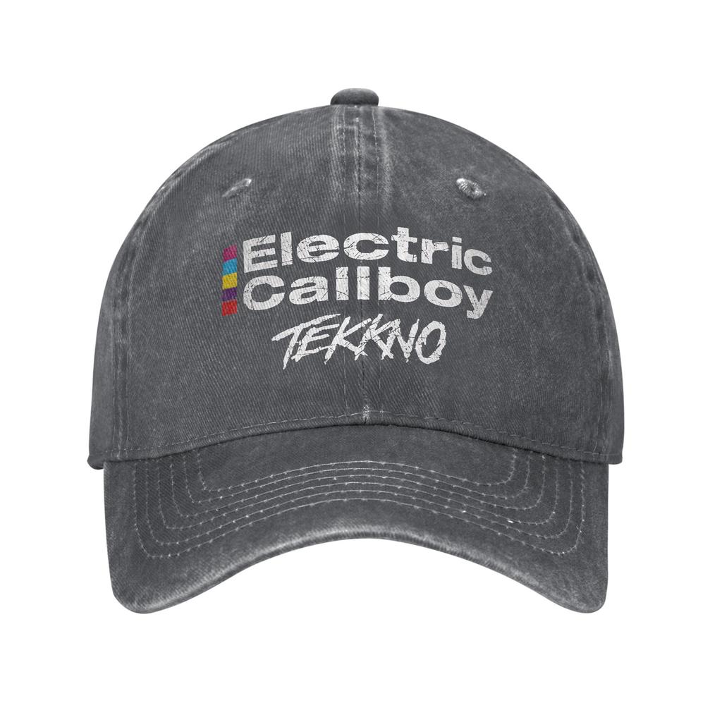 Electric Callboy Metal Band Print Caps Men Women Cotton Trucker Hat Causal Headwear Baseball Cap Adjustable