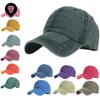 Вымытая и состаренная легкая бейсбольная кепка, однотонная кепка для женщин, пар, мужчин и женщин, легкая шляпа от солнца из чистого хлопка