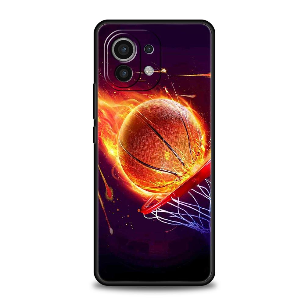 Phone Case For Xiaomi Poco X4 X3 NFC F3 F4 M3 M4 Mi Note 12T 10 11 Ultra 11T 13 Pro 10T 12 Lite 9T 5G Cover Basketball Basket