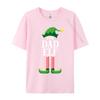 Dad Elf Matching Family Group Christmas T-Shirt Casual Cotton Men's Tees Fashionable Fitted Tshirts Funny Design