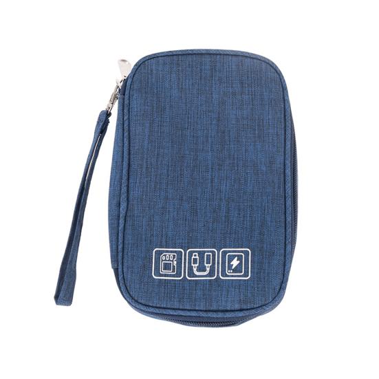 Водонепроницаемая сумка-органайзер для кабеля, недеформируемая сумка для хранения шнура из полиэстера, аксессуары для электроники