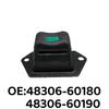 Резиновая подушка амортизатора Toyota 48306-60180, Блок-буфер рессоры для моделей Toyota