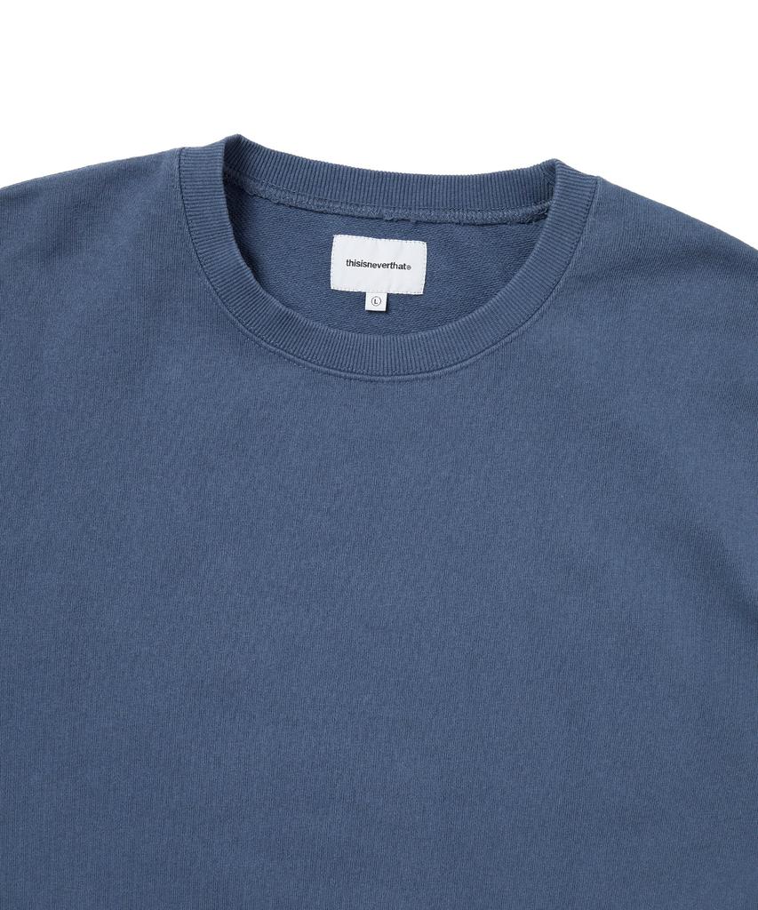 THISISNEVERTHAT Tnt Faded Crewneck Deep Water