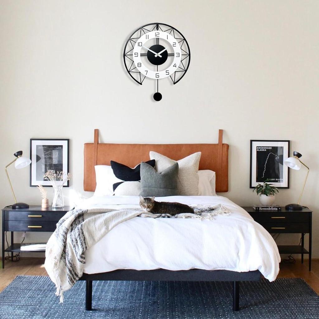 Wall Clock for Living Room, Bedroom, Office, Home and Hall | Fancy Big Size Modern Wall Watch for Home Decor | Unique Big Size Designer Wallclock