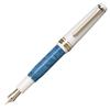 Sailor Fountain Pen Encontre Medium Fine Blue Ciel 11-2230-340