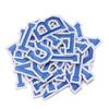 Embroidery Mixed Iron-on Clothing Stickers Letters Patches Alphabet Patch Garment Applique