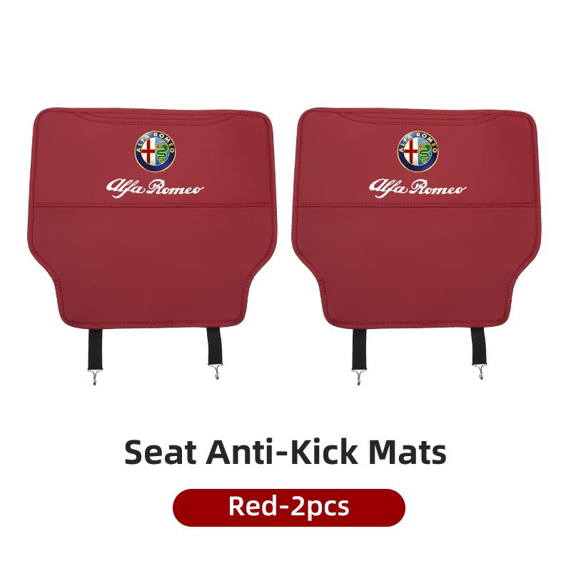 Car Stickers For Alfa Romeo Car Seat Back Anti Kick Pad Child Anti-Scratch Protective Mat For Alfa Romeo 159 Giulietta 156 147 G