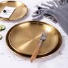 14/17/20/23/26cm Round Meat Dessert Dining Plate Tableware Fruit Pizza Dish Tray