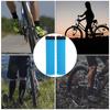1Pair Mountain Bike Silicone Handlebar Grip Cover Unilateral Locked Non slip Bicycle Accessory(blue )