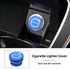 cujgl8 Metal Car Cigarette Lighter Cover Decorative Cover DustProof Dust Cover Auto Accessories For Volvo XC60 S60 V70 XC90 S70 XC70