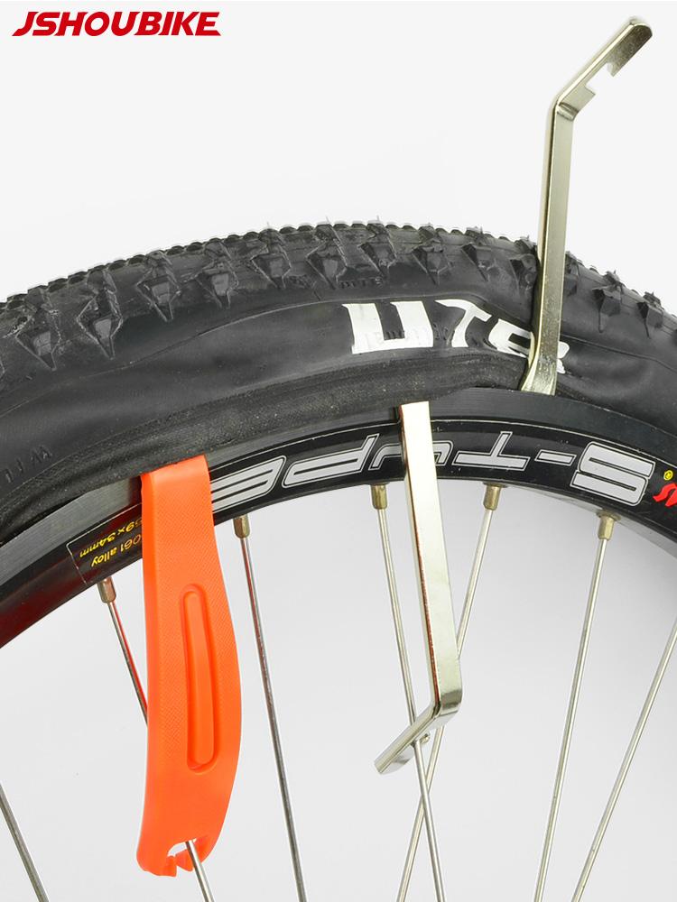 JSHOUBIKE Велосипедная шина нейлоновая Монтажка для шин Ультралегкий инструмент для ремонта колес MTB Горный велосипед Дорожная шина Ложка Велосипедные аксессуары для тормозов