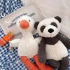 Sleeping Crib Elephant Panda Plush Rabbit Duck Long Legs Frog Doll  For Infants