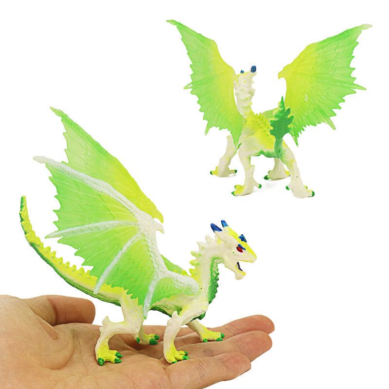 Cross-Border Fantasy Dragon Models: Fire Eagle, Ice-Breaker, Magma Dragon, Wolf Dragon, and Western Flying Dragon Ornaments
