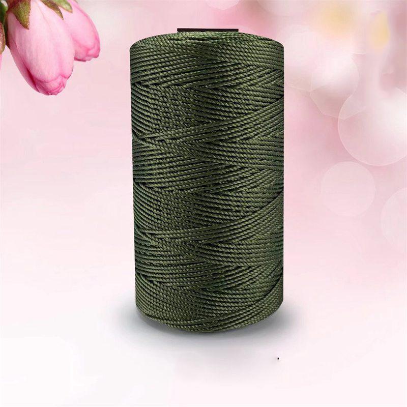 Веревка из полипропилена, поставка швейных ниток, ручная работа, ремесленный шнур макраме, сделай сам, свадебный декор, 34 цвета, витой ремесло
