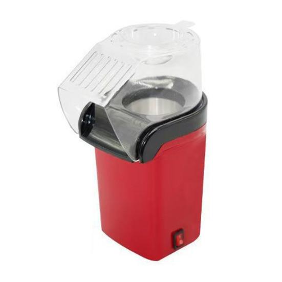 Mini Home Popcorn Maker Machine Compact Electric Air Popper for Dorm RV Healthy Oil-Free Snack Maker for Family