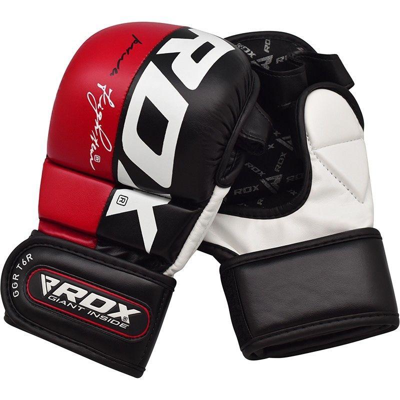 RDX GGL-T6 MMA Gloves Red S