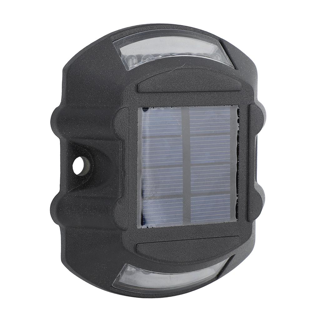 Solar Dock Light IP68 Waterproof Aluminum Alloy Driveway Road Stud Lamp High Brightness LED Solar