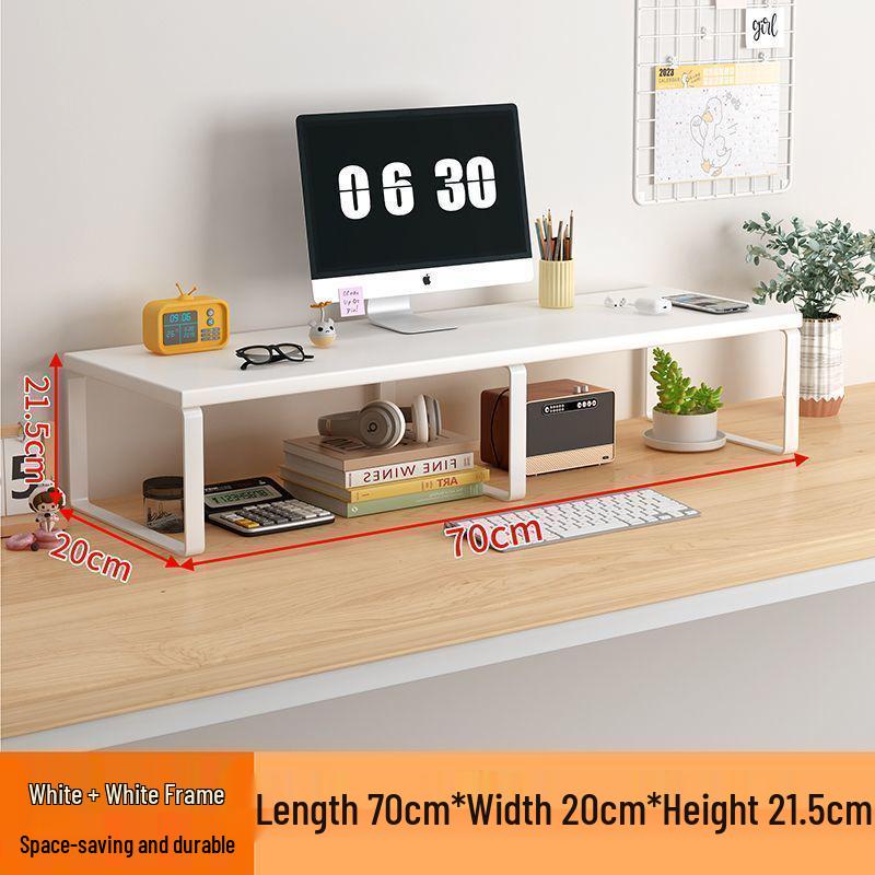 Desktop Monitor & Laptop Riser with Storage