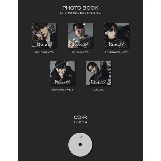 Monsta X 12-й мини-альбом «REASON» (Ювелирный футляр Вер.)