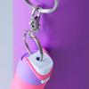 Keychain Lip Balm Stand Holder Multi-Functional Clip for Cotton Swabs Trinkets 3D Printed Lightweight Design Portable Keyring