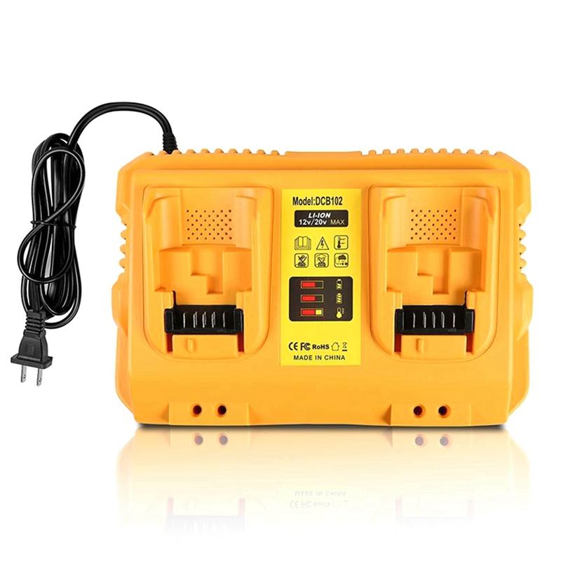 A96I-DCB102 Замена зарядного устройства для аккумуляторов Dewalt 12 В/20 В макс. Быстрое зарядное устройство Вилка США