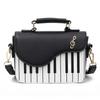 Women's Shoulder Bag Korean Piano Design Women Shoulder Bags PU Leather Messenger Bag Handbag Fashion Corssbody Bag