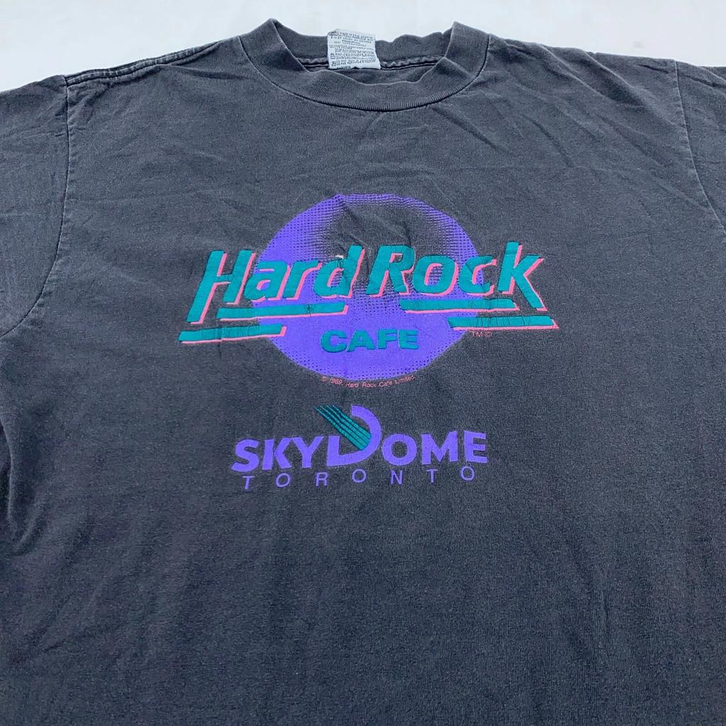 Винтажная футболка 90-х HARD ROCK CAFE SKYDOME TORONTO M/L