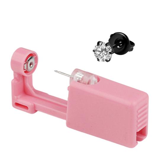 Одноразовый Красивый Пирсер для Ушей из Нержавеющей Стали Безболезненный Прочный Устройство для Прокалывания Ушей Украшения для Пирсинга Тела