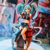 Officially Licensed Miku Neon Digital Noodle Stopper PVC/ABS Figure Anime Collectible Statue Original Box in Stock