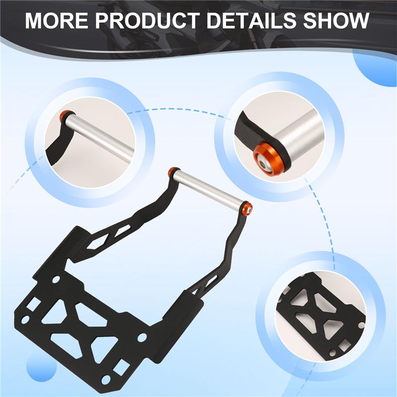 Motorcycle Windshield Stand Holder Mobile Phone GPS Navigation Plate Bracket for BMW F850GS F850 ADV -