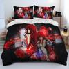 Sexy Girl High School DxD Anime Bedding Set Duvet Cover Bed Set Quilt Cover Pillowcase Comforter King Queen Size Boys Adult