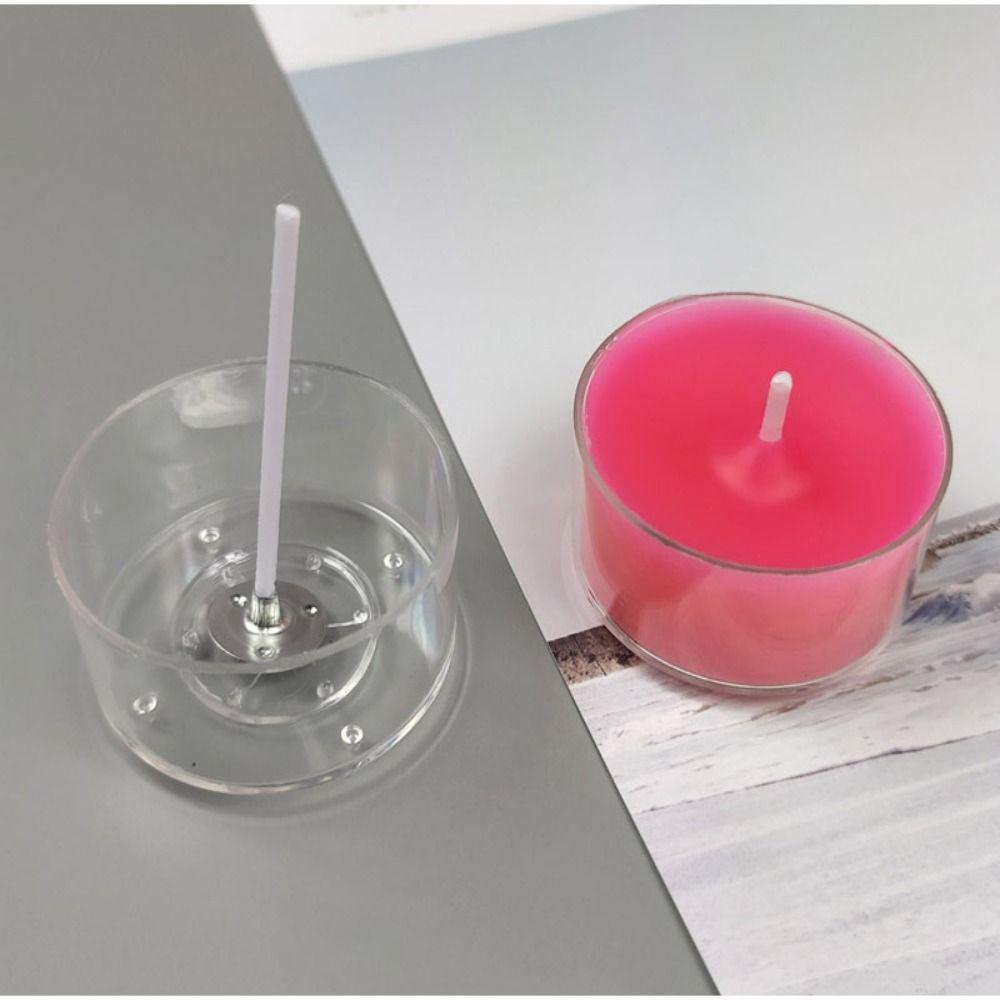 10Pcs Heat-Resistant Candle Mold Candle Making Supplies Candle Cup Holder Wedding