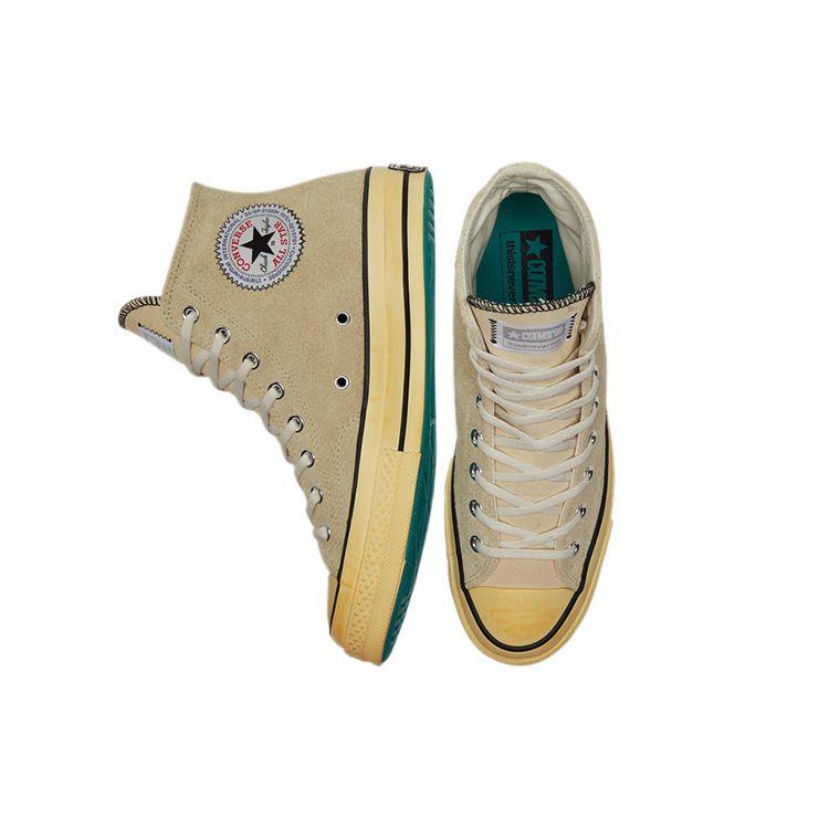 Thisisneverthat x Converse Chuck 70 High New Vintage Унисекс Кроссовки Крем Лимонная глазурь Пастельно-желтый 172395C
