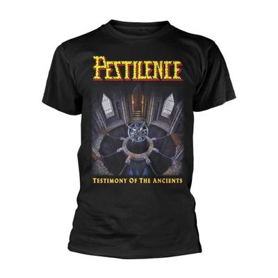 Футболка Pestilence унисекс для взрослых «Свидетельство древних»