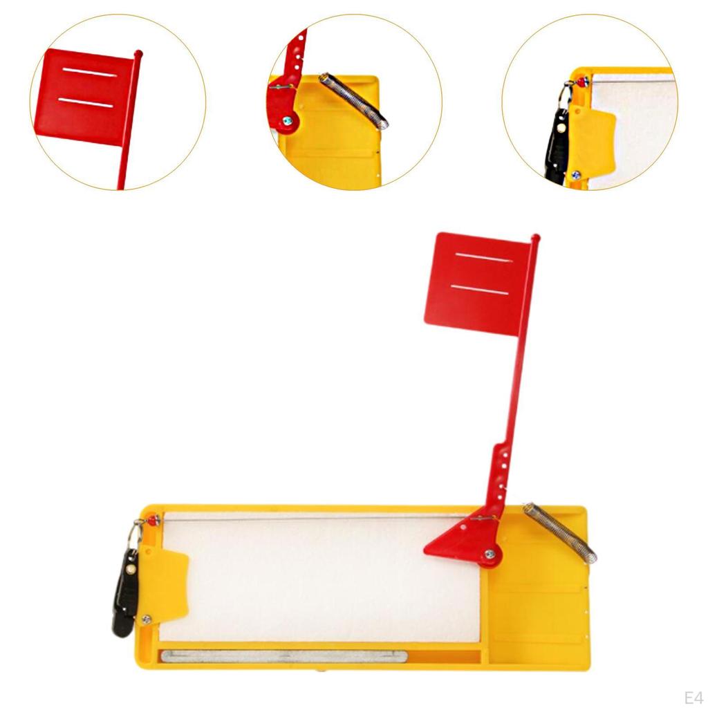 Fishing Planer Board Tackle Inline Side Clip Medium Quick Grip Snap Release for