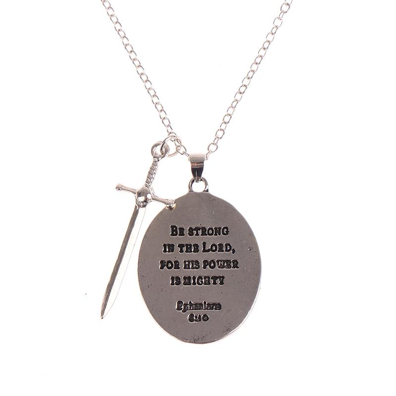 Catholic Patron Saint Pendant Michael St. Michael The Archangel Pendant Necklace