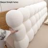 Утолщенная подушка-изголовье татами: Универсальная мягкая подушка для спины с защитной поддержкой поясницы и противоударным дизайном