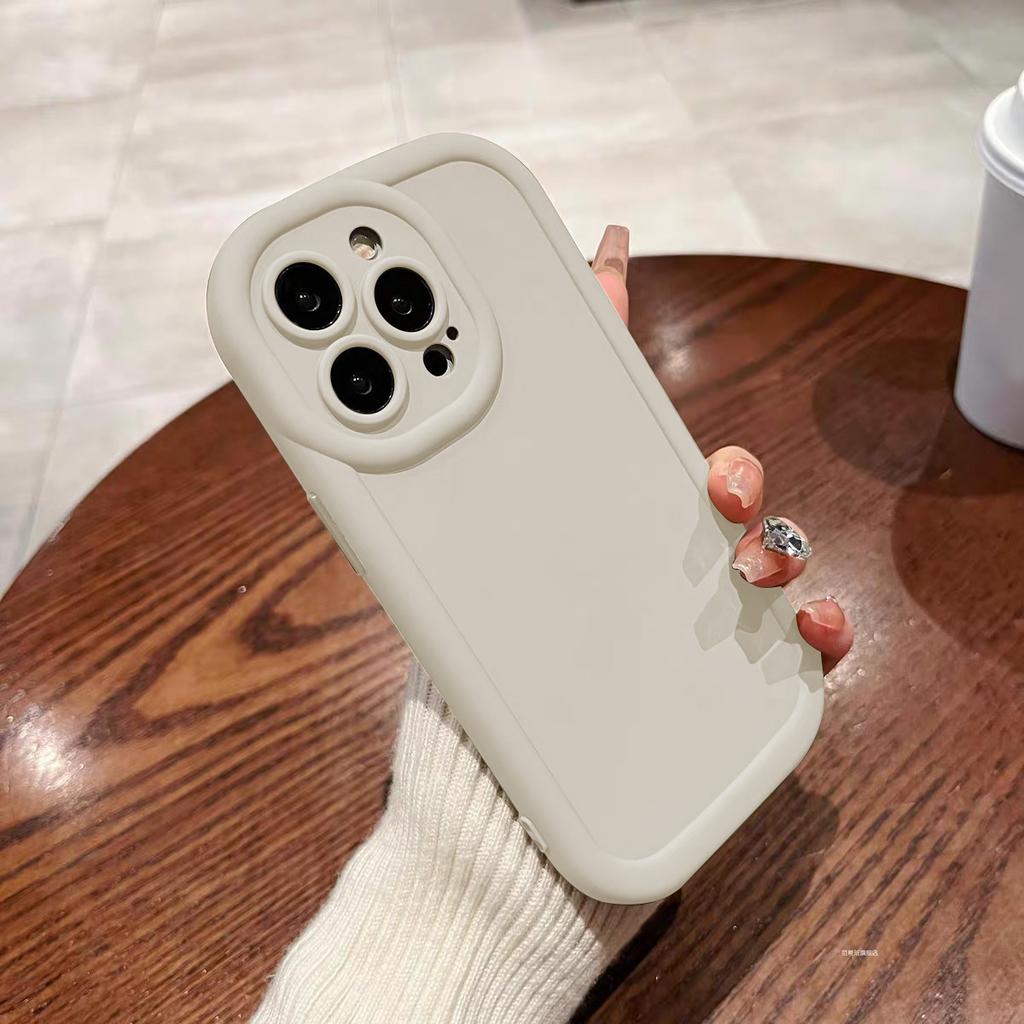 Силиконовый чехол для iPhone 16 15 14 13 12 11 Pro Max X XR XS Max 8 7 Plus SE с защитой камеры и защитной пленкой для экрана