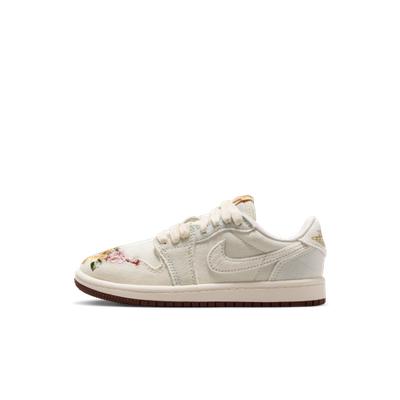 Air Jordan 1 Low OG 'Китайский Новый год' Вышивка цветами 2026 IQ1109-011 Детские