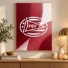 PSV Eindhoven FC Diamond Painting Kit 5D Full Drill DIY Diamond Mosaic Wall Art Home Decor