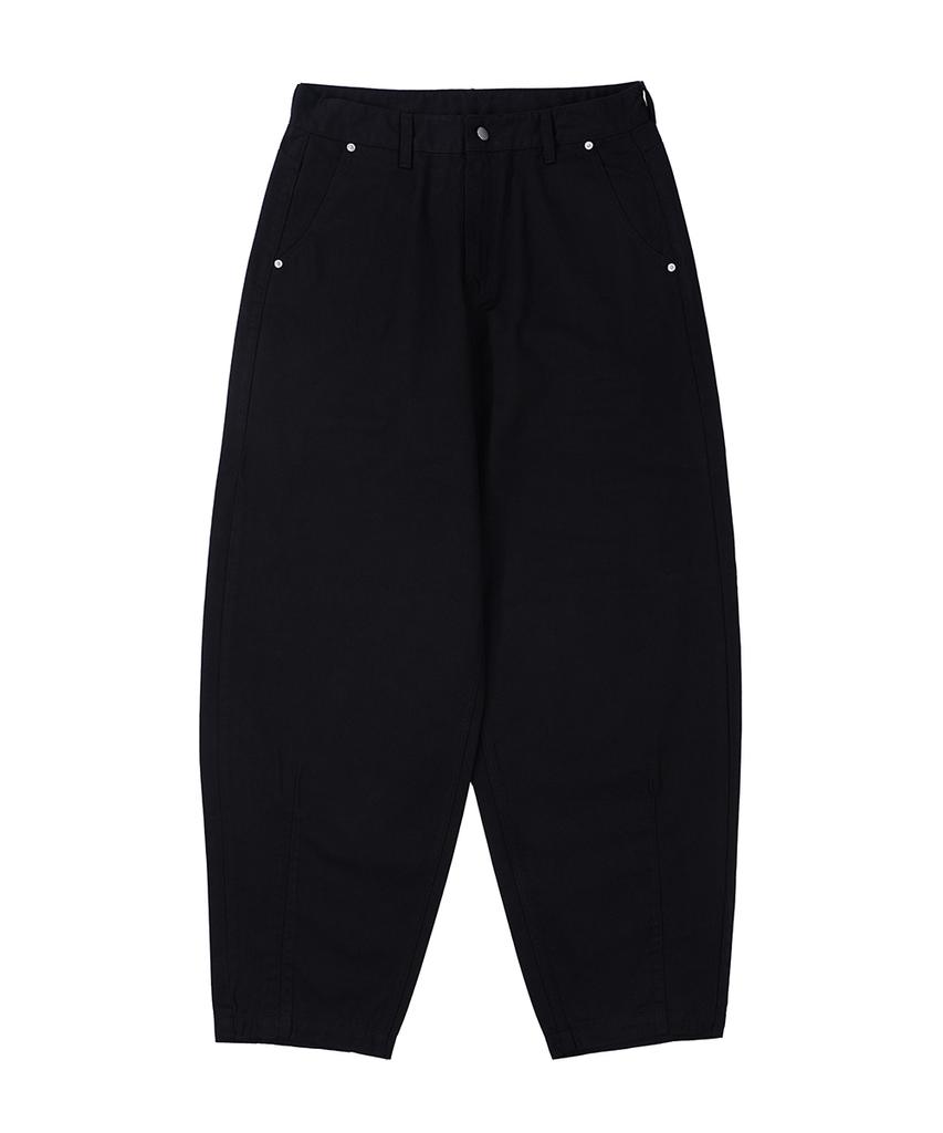 GAKKAI UNIONS Cotton Balloon Chino Pants Black